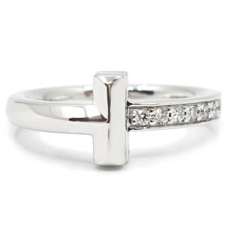 �ڱɡۡ�TIFFANY�ۥƥ��ե��ˡ� K18WG T��� ��������� ��� ���� �ƥ��ե��ˡ�T 750WG ���奨�꡼ ��� ��ǥ������ڻž夲�ѡۡ���š�