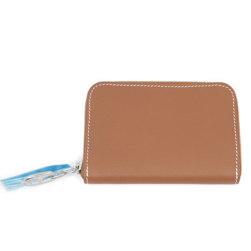 HERMES ジップアンゴーコンパクトウォレット 栄】【HERMES】エルメス ジップアンゴ― コンパクト ウォレット 小銭