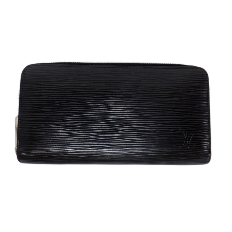 ��ŷ��ۡ�LOUIS VUITTON�ۥ륤�����ȥ� ���åԡ�������å� ���� �Υ�� �饦��ɥե����ʡ� M60072 �쥶�� Ĺ���� �֥�å�����š�