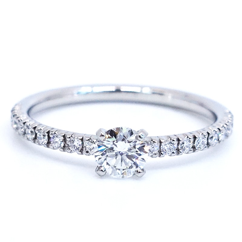 10号 カルティエCARTIER エタンセル ソリテール ダイヤリング 栄】【CARTIER】カルティエ Pt950 エタンセル ダイヤモンド ソリテール
