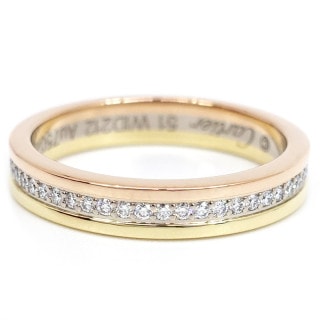 �ڱɡۡ�CARTIER�ۥ���ƥ��� K18PG WG YG ������ɡ��� �륤 �ե륨���˥ƥ� ��� ���� ���奨�꡼ 750 3���顼 B4052900�ڻž夲�ѡۡ���š�