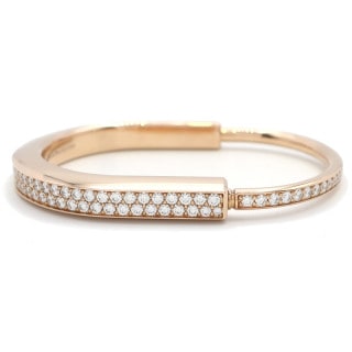 ��ŷ��ۡ�TIFFANY�ۥƥ��ե��ˡ� ���å� �֥쥹��å� �Х󥰥� �ߥǥ����� K18 AU750 PG �ԥ󥯥������ �ե������ 4.99ct ���奨�꡼����š�