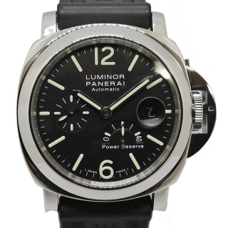 ��ŷ��ۡ�PANERAI�ۥѥͥ饤 ��ߥΡ��� �ѥ�ꥶ���� PAM00090 I�� 44mm ��� �֥�å� SS ��С� ��ư���� �ӻ��ס�OH,�ž夲�Ѥߡۡ���š�
