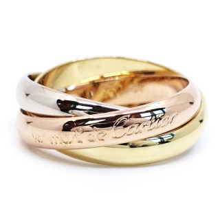 �ڱɡۡ�CARTIER�ۥ���ƥ��� K18PG WG YG �ȥ�˥ƥ� ��� ���� ��Ϣ 3���顼 ���奨�꡼ ��� ��ǥ������ڻž夲�ѡۡ���š� 