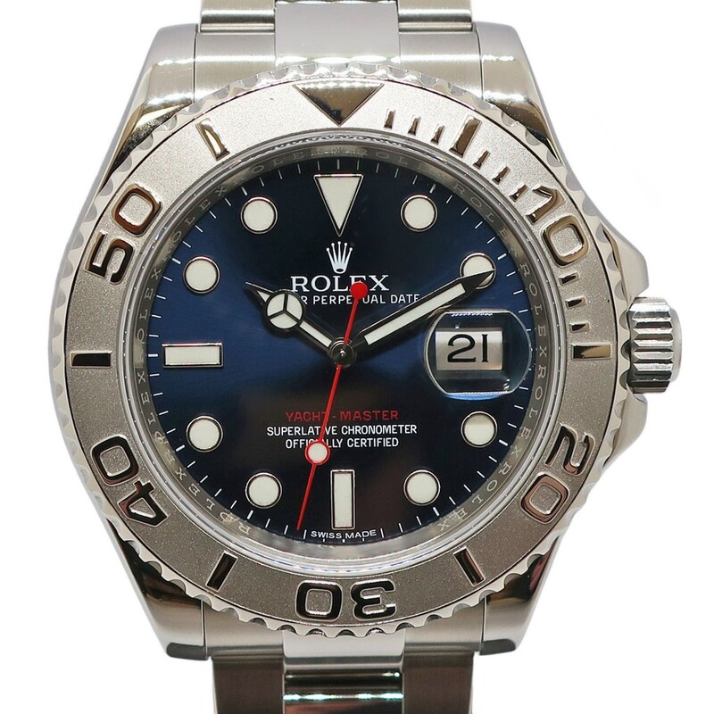 ��ŷ��ۡ�ROLEX�ۥ���å��� ��åȥޥ����� 40 116622 �֥롼 ������ SS PT ��� �ӻ��� ��ư���� 2016ǯ �ݾڽ��դ��ڻž夲�Ѥߡۡ���š�