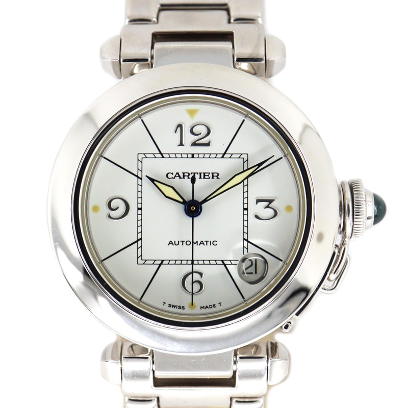 �ڱɡۡ�CARTIER�ۥ���ƥ��� �ѥ���C W30145M9 �ӻ��� 750WG K18 WG �ۥ磻�ȥ������ ��ư���� ��󥺡���š�