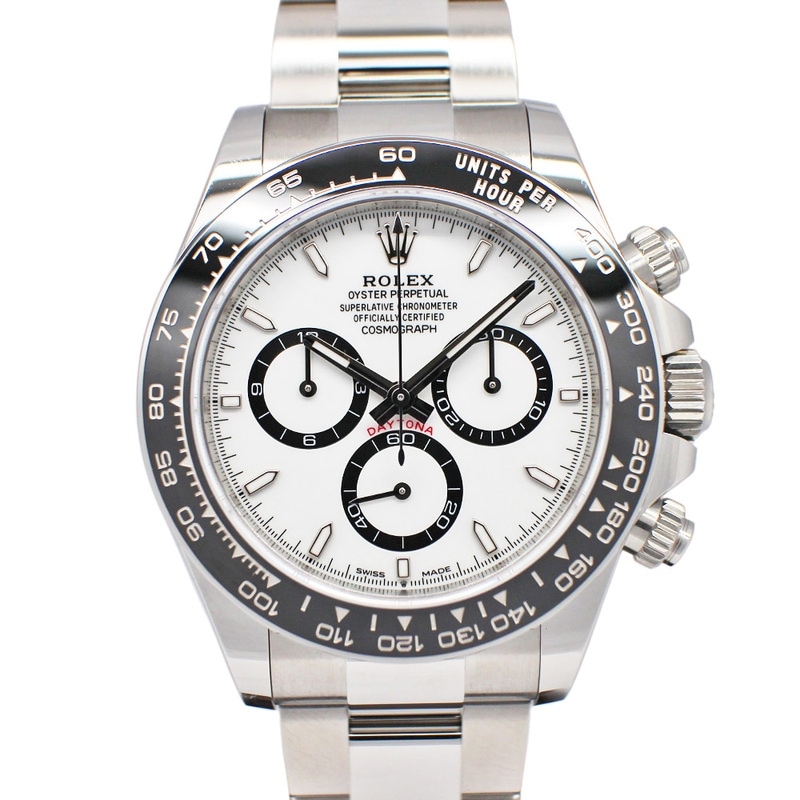 ��̾�Ų��ۡ�ROLEX�ۥ���å��� �ǥ��ȥ� 126500LN ������ �ۥ磻�� SS ��ư���� ��� �ݾڽ��դ� 2025ǯ ����Ʊ�͡���š�