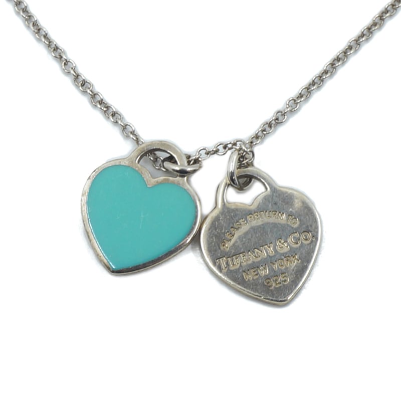 栄】【TIFFANY】ティファニー リターントゥ ダブルハート ネックレス