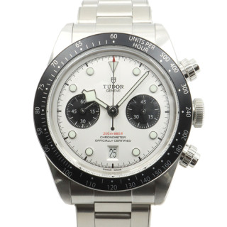 【栄】【TUDOR】チューダー ブラックベイ クロノ 79360N SS オパライン チュードル 自動巻 メンズ腕時計 男【新品】【未使用】【中古】