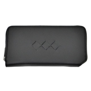 ��̾��ۡ�BOTTEGA VENETA�ۥܥåƥ������ͥ� �ȥ� ���åץ��饦��ɥ�����å� 819387V4IK98803 Ĺ���� �֥�å� �� ������ �쥶�� ������åȡ���š�