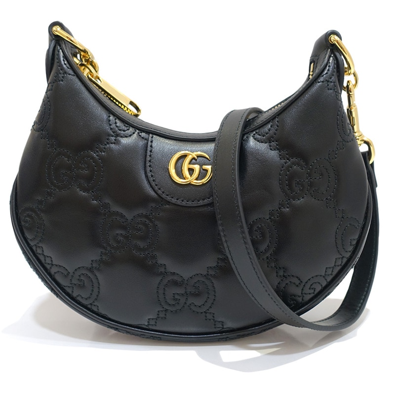 �ڱɡۡ�GUCCI�ۥ��å� GG�ޥȥ�å� �ߥ� ���������Хå� 739736 �쥶�� �֥�å� �� ������ɶ�� ��ǥ����� ���� ��¸�ޡ���š�