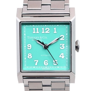 �ڱɡۡ�TIFFANY�ۥƥ��ե��ˡ� ��˥��󥹥����� 27mm �ᥫ�˥��륦���å� �ӻ��� 73344581 SS �ƥ��ե��ˡ��֥롼 ��ư���� ��ǥ���������š�