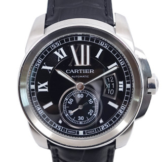 �ڱɡۡ�CARTIER�ۥ���ƥ��� ����֥� �ɥ� ����ƥ��� �ӻ��� W7100014 SS �쥶�� BKʸ���� ��ư���� ��ǥ�������OH�ѡۡڻž夲�ѡۡ���š�