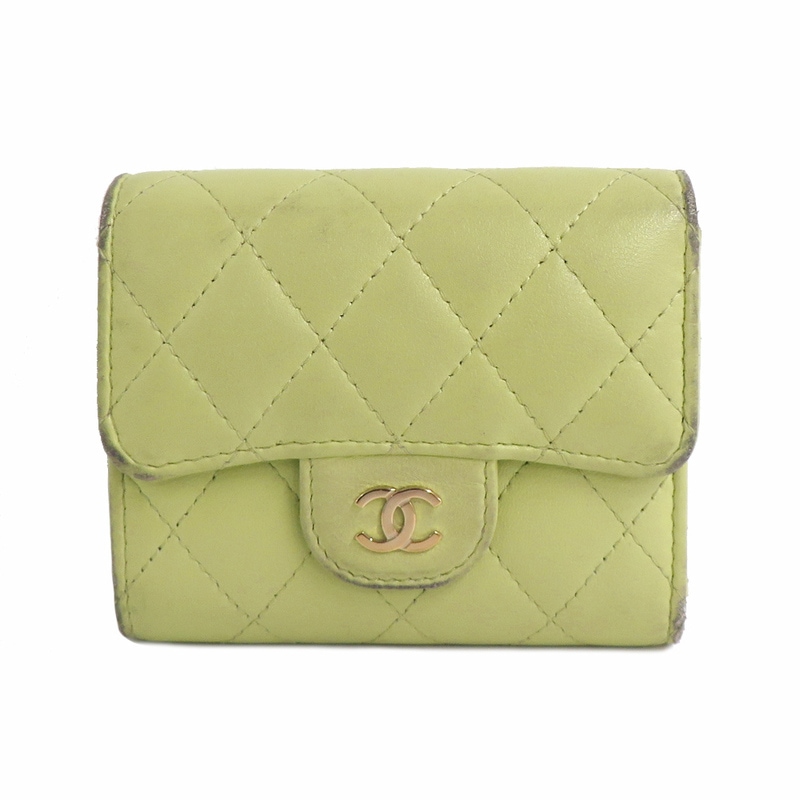 名古屋】【CHANEL】シャネル マトラッセ スモール フラップウォレット