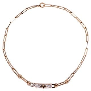 ��̾��ۡ�HERMES�ۥ���᥹ ���꡼���硼���� 750PG �ԥ󥯥������ ��������� 36cm K18 �֥쥹 �ͥå��쥹 ���奨�꡼����š�