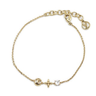 �ڱɡۡ�LOUIS VUITTON�ۥ륤�����ȥ� M00374 �֥쥹��å� �ץƥ� �륤 ��Υ���� �֥쥹��å� �᥿�� ���ȥ饹 �Ӳ�������20cm ������ɶ�� ��ʪ ������ Ȣ����š�