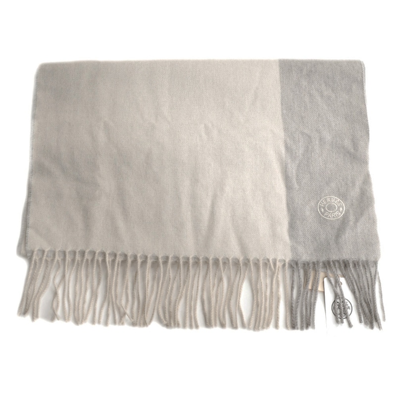 �ڱɡۡ�HERMES�ۥ���᥹ �ޥե顼 �����ߥ�100% �����ܥ꡼ ���졼 ��ʪ ����¾ Ȣ�ڿ��ʡۡ�̤���ѡۡ���š�