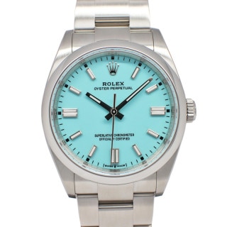 ��̾�Ų��ۡ�ROLEX�ۥ���å��� �����������ѡ��ڥ��奢�� 36 126000 ������ �����������֥롼 SS ��ư���� ��� �ݾڽ��դ� 2025ǯ����š�