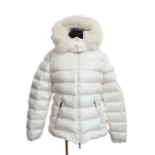 ��ŷ��ۡ�MONCLER�ۥ�󥯥졼�� �����󥸥㥱�å� BADYFUR ������ ������ F20931A54002 ɽ��������3 �ۥ磻�ȷ� �������� ���ѥ�� ��ǥ���������š�