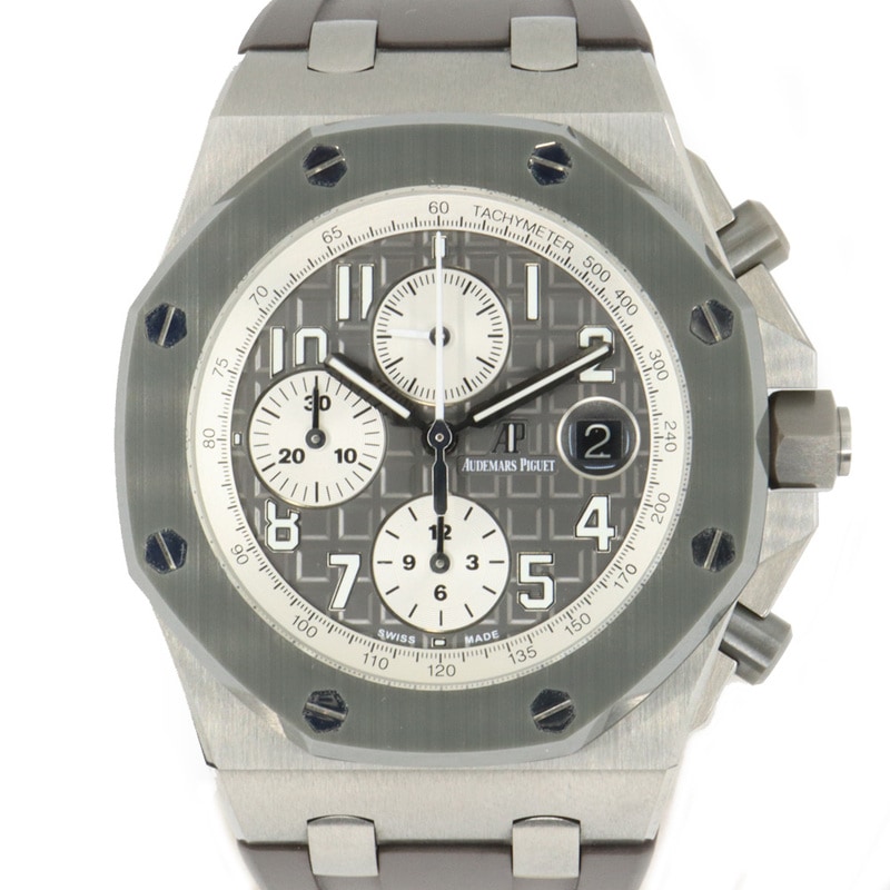 �ڱɡۡ�AUDEMARS PIGUET�ۥ����ǥޥԥ� ������륪�������ե��祢 �����Υ���� 26470IO.OO.A006CA.01 ���졼 �ӻ��� ������ ����ߥå� ��ư���� ��󥺡���š�