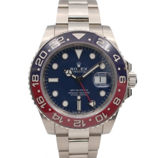��ŷ��ۡ�ROLEX�ۥ���å��� GMT�ޥ�����2 126719BLRO ������ �֥롼 �� 750 WG ��ư���� ��� 2021ǯ �ݾڽ� �ӻ��ס���š�