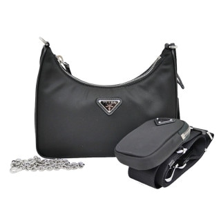 ��̾��ۡ�PRADA�ۥץ�� Re-Edition2005Re-Nylon �֥�å� ����С���� �ʥ����� ���������Хå� 1BH204 ��ǥ����� ����¾�ڿ��ʡۡ�̤���ѡۡ���š�