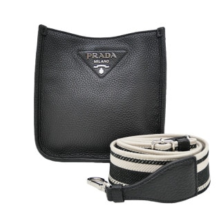 ��̾��ۡ�PRADA�ۥץ�� �����åƥ������� ���եȥ쥶���ߥ˥��������Хå� 1BH191 �֥�å� ����С���� ��ǥ����� ����¾����š�