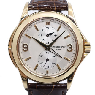 �ڱɡۡ�PATEK PHILIPPE�ۥѥƥå� �ե���å� �ȥ�٥륿���� �ӻ��� 5134J-011 2008ǯ 750YG ����С�ʸ���� �괬�� �������롼 ���ѡ���� Ȣ ������ƥ�����š�