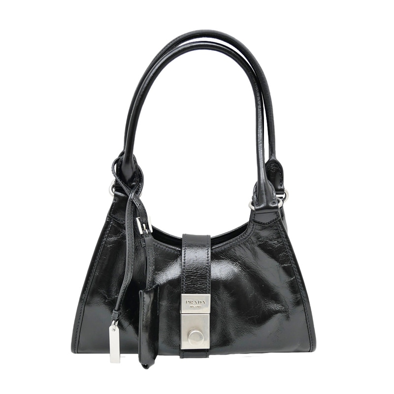 ��̾��ۡ�PRADA�ۥץ�� ���⡼��쥶���ȡ��ȥХå� �֥�å� �ϥ�� ����С���� ��ǥ����� ����¾�ڿ��ʡۡ�̤���ѡۡ���š�