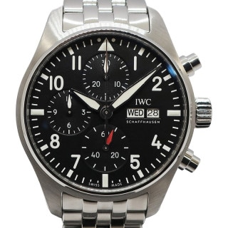 ��ŷ��ۡ�IWC�ۥ��󥿡��ʥ���ʥ륦���å�����ѥˡ� �ѥ����åȥ����å� �����Υ���� 41 IW388113 �֥�å� SS ��� ��ư���� �ӻ��סڻž夲�Ѥߡۡ���š�