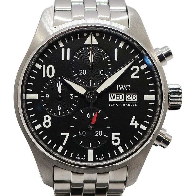 ��ŷ��ۡ�IWC�ۥ��󥿡��ʥ���ʥ륦���å�����ѥˡ� �ѥ����åȥ����å� �����Υ���� 41 IW388113 �֥�å� SS ��� ��ư���� �ӻ��סڻž夲�Ѥߡۡ���š�