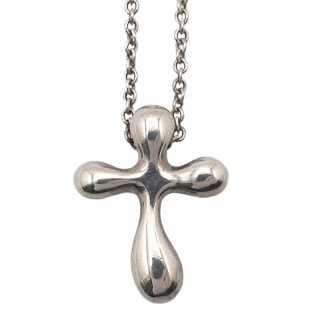 ��ŷ��ۡ�TIFFANY�ۥƥ��ե��ˡ� �ͥå��쥹 ������ ���� ����С� SV925 ��40cm ��2.7g ���奨�꡼ ���������꡼����š�