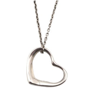 ��ŷ��ۡ�TIFFANY�ۥƥ��ե��ˡ� �ͥå��쥹 �����ץ�ϡ��� ����С� SV925 ��40cm ��1.6g ���奨�꡼ ���������꡼����š�