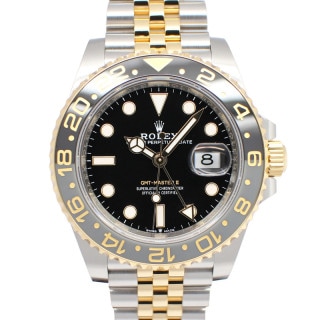 ��̾�Ų��ۡ�ROLEX�ۥ���å��� GMT�ޥ�����II 126713GRNR ������ �֥�å� SS YG ��ư���� ��� �ݾڽ��դ� 2025ǯ�ڿ��ʡۡ�̤���ѡۡ���š�