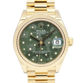 ��̾�Ų��ۡ�ROLEX�ۥ���å��� �ǥ��ȥ��㥹�� 31 278278 ������ ���꡼�֥��꡼�� �ե������������ YG ��ư���� �ݾڽ��դ� 2024ǯ����š�