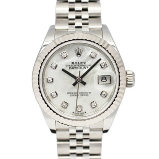 ��̾�Ų��ۡ�ROLEX�ۥ���å��� �ǥ��ȥ��㥹�� 28 279174NG ������ ������ ������ SS WG ��ư���� ��ǥ����� �ݾڽ��դ� 2025ǯ�ڿ��ʡۡ�̤���ѡۡ���š�