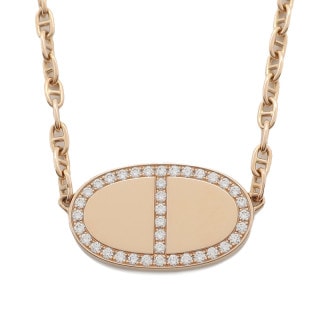 ��ŷ��ۡ�HERMES�ۥ���᥹ �������̥��󥯥� �����륽 ST 750 K18PG �ԥ󥯥������ ������ 1.01ct ���奨�꡼ ��ǥ����� ���������š�