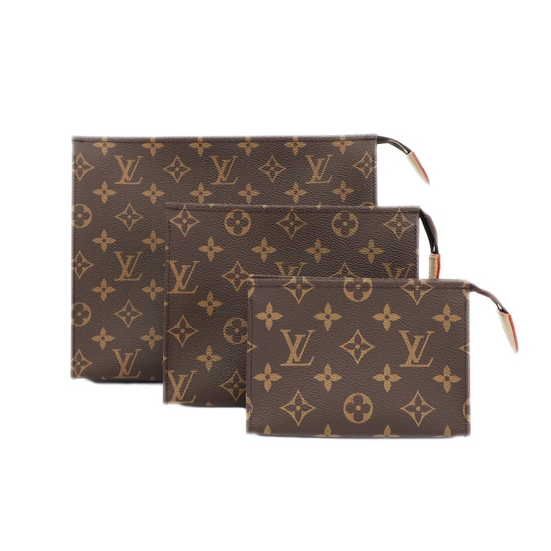 ��ŷ��ۡ�LOUIS VUITTON�ۥ륤�����ȥ� �ȥꥪ�ݥå���ȥ�� LV��Υ���� M47195 �ݡ��� �֥饦�� ������ɶ�� �� ��� ��ǥ������ڿ��ʡۡ�̤���ѡۡ���š�