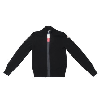 ��̾�Ų��ۡ�MONCLER�ۥ�󥯥졼�� ���åץ��å� �˥å� �����ǥ����� ��ǥ����� �֥�å� F29549B70120 14/154cm����š�