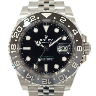 �ڱɡۡ�ROLEX�ۥ���å��� GMT�ޥ�����II 126710GRNR ����ӥ꡼�֥쥹 5�� �֥�å� ���ƥ�쥹 ��ư���� �������� 2024ǯ �ӻ��� ��󥺡���š�