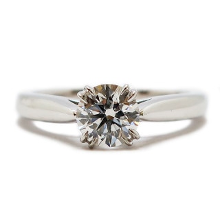 ��ŷ��ۡ�HARRY WINSTON�ۥϥ꡼�����󥹥ȥ� ����ƥ��� ��� ������0.50ct Pt950 #6 ���奨�꡼ ���� ��γ ��ǥ����� �ץ���ʡ���š�
