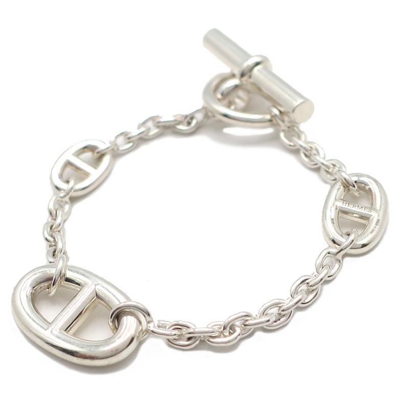 ��ŷ��ۡ�HERMES�ۥ���᥹ �ե����ɡ��� ST �֥쥹��å� �������̥��󥯥� Ag925 ���奨�꡼ ����С� SV �������� ��ǥ���������š�