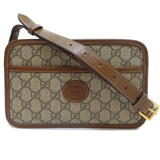 �ڱɡۡ�GUCCI�ۥ��å� ���󥿡����å���G ���������Хå� 658572 2067 GG���ץ꡼�ࡦ�����Х� �١����� �֥饦�� ������ɶ�� ��ǥ����� ���� ��¸�ޡ���š�