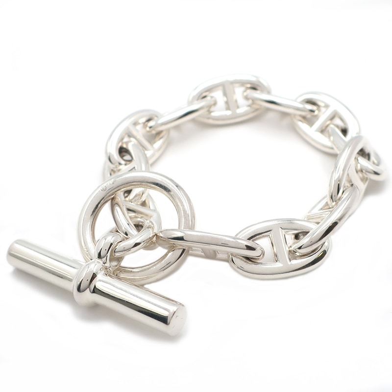 ��ŷ��ۡ�HERMES�ۥ���᥹ �������̥��󥯥� GM �֥쥹��å� 12���� 12��� Ag925 ����С� ���奨�꡼ SV ��� ��ǥ���������š�