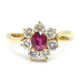 �ڱɡۡ�JEWELRY�ۥ��奨�꡼ ��� ���� ��������� 0.60ct ��ӡ� ��14�極���� K18YG ��3.2g ��ǥ����� ���� ���������꡼ �϶� ���ΤΤߡ���š�