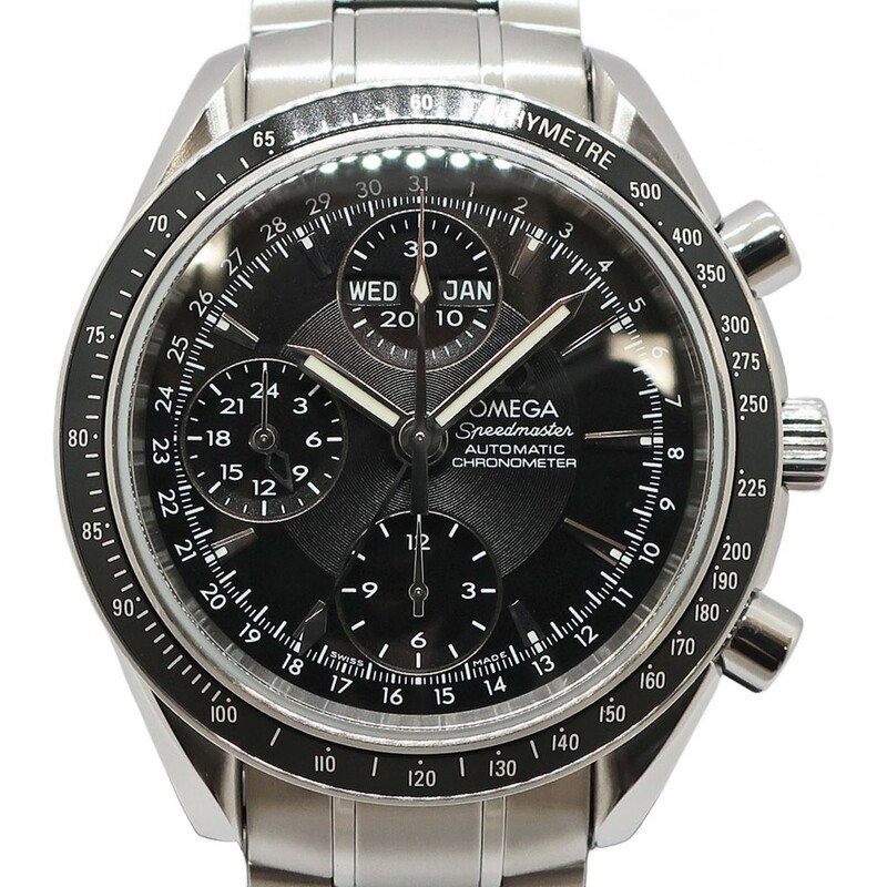 ��ŷ��ۡ�OMEGA�ۥ��ᥬ ���ԡ��ɥޥ����� �ȥ�ץ륫������ 3220.50 �֥�å� SS ��ư���� ��� �ӻ��סڻž夲�Ѥߡۡ���š�