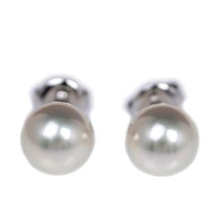 ��̾��ۡ�MIKIMOTO�ۥߥ���� �ԥ��� K18WG �ۥ磻�ȥ������ �ѡ��� 8.4mm ���� �����ܡ���š�