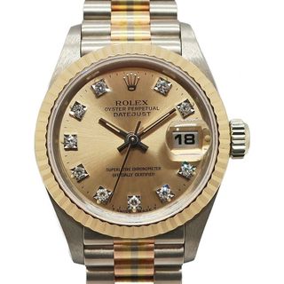 ��ŷ��ۡ�ROLEX�ۥ���å��� �ǥ��ȥ��㥹�� 26 �ȥ�ɡ��� 69179G BIC �����ѥ� S�� 18K 750 YG WG PG ��ǥ����� �ӻ��� ��ư��������š�