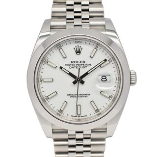 ��̾�Ų��ۡ�ROLEX�ۥ���å��� �ǥ��ȥ��㥹�� 41 126300 ������ �ۥ磻�� SS ��ư���� ��� ����ӥ꡼ �ݾڽ��դ� 2022ǯ����š�