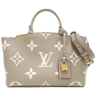 【栄】【LOUIS VUITTON】ルイヴィトン プティ・パレPM M58914 アンプラント トゥルトレール クレーム GD金具 ハンドバッグ レディース 本体のみ【中古】